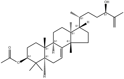 3β-acetoxy-eupha- 7,25-dien-24(R)-ol Structural