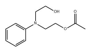 Ethanol, 2-[[2-(acetyloxy)ethyl]phenylamino]- (9CI) Structural