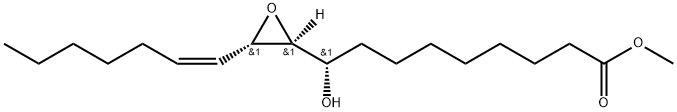 Oxiranenonanoic acid, 3-(1Z)-1-heptenyl-θ-hydroxy-, methyl ester, (θS,2S,3S)- (9CI) Structural