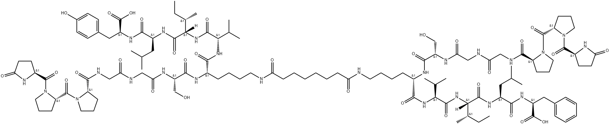 Y-head activator-head activator bipeptide Structural