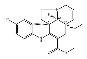 Aspidospermidine-3-carboxylic acid, 2,3,6,7-tetradehydro-15-hydroxy-, methyl ester, (5α,12R,19α)-