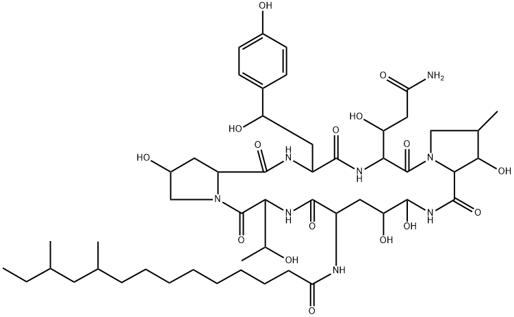 Pneumocandin A1 Structural