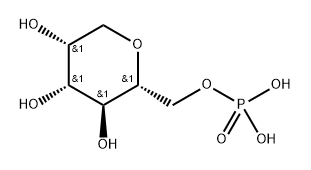 D-Mannitol, 1,5-anhydro-, 6-(dihydrogen phosphate) Structural