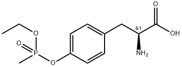 L-Tyrosine, O-(ethoxymethylphosphinyl)- Structural