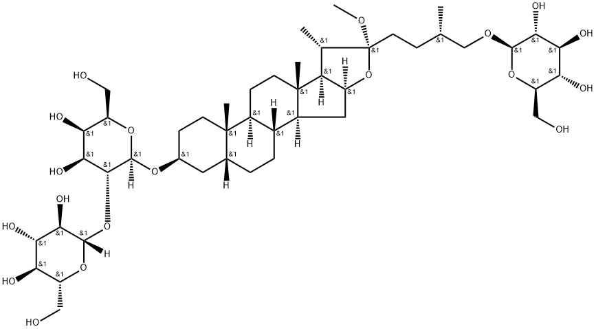 Anemarsaponin E Structural