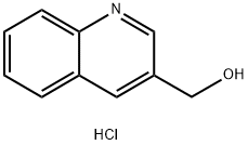 quinolin-3-ylmethanol hydrochloride Structural