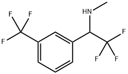 Benzenemethanamine, N-methyl-α,3-bis(trifluoromethyl)- Structural