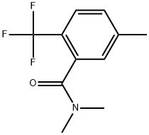 N,N,5-Trimethyl-2-(trifluoromethyl)benzamide Structural