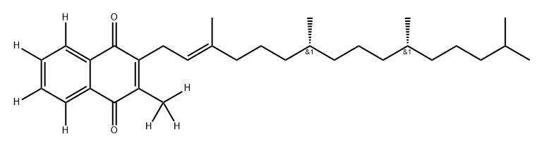 Vitamin K1 cis-trans (1:1) D7 Structural