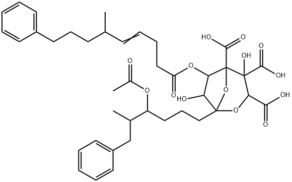 Zaragozic acid C Structural