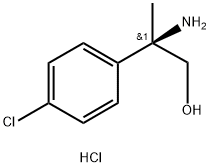 Benzeneethanol,β-amino-4-chloro-β-methyl-,hydrochloride(1:1),(βR)- Structural