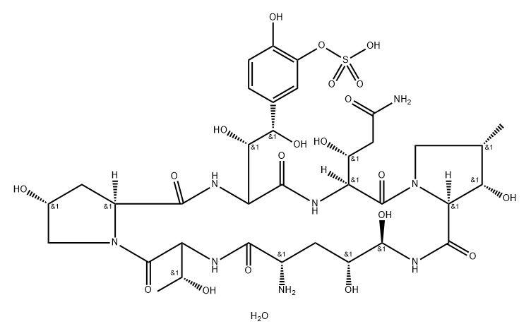 FR179642 (hydrate) Structural