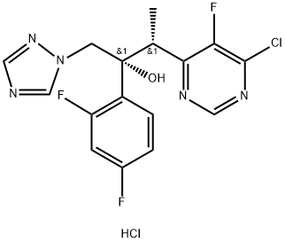 Voriconazole Impurity 24 HCl Structural