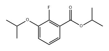 Isopropyl 2-fluoro-3-isopropoxybenzoate Structural