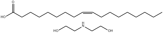 oleic acid, compound with 2,2'-iminodiethanol (1:1) Structural