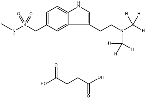 SUMATRIPTAN-D6 HEMISUCCINATE Structural