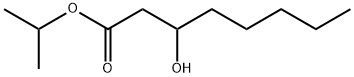 isopropyl 3-hydroxyoctanoate Structural