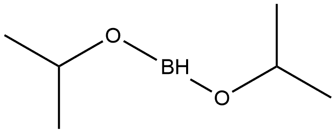 Borinic acid, bis(1-methylethyl) ester Structural