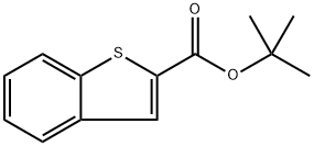 tert-butyl benzo[b]thiophene-2-carboxylate Structural