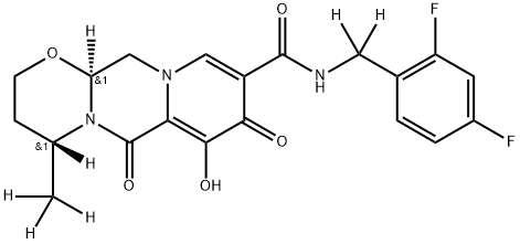 Dolutegravir-d6 Structural