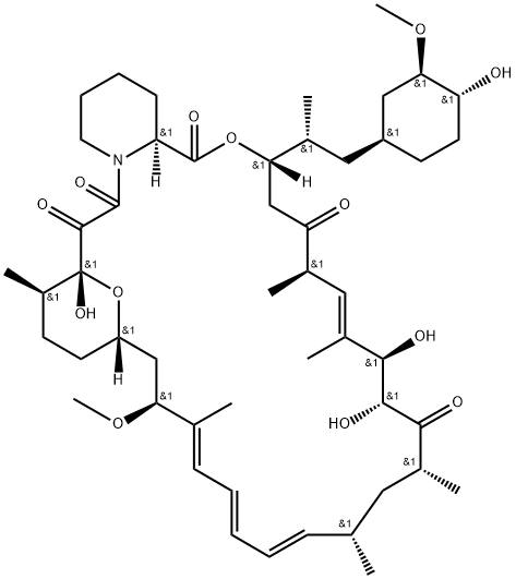 Rapamycin, 32-O-demethyl- Structural