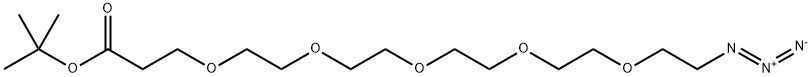 Azide-PEG5-t-butyl ester Structural