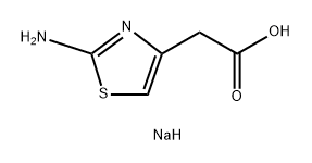 sodium 2-(2-aminothiazol-4-yl)acetate Structural
