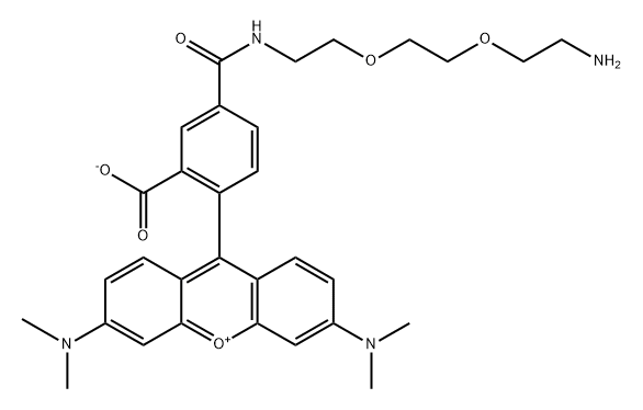 TAMRA-PEG2-NH2 Structural