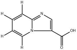 imidazo[1,2-a]pyridine-3-carboxylic-5,6,7,8-d4 acid Structural