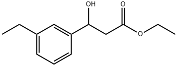 Ethyl 3-ethyl-β-hydroxybenzenepropanoate Structural