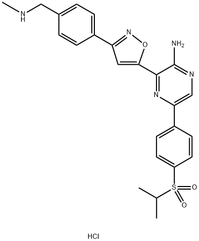 VX-970 hydrochloride) Structural