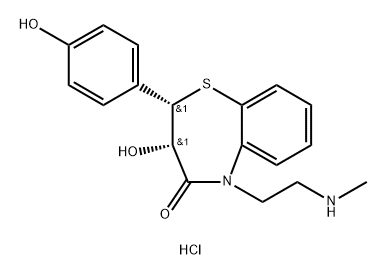 Deacetyl-N,O-didesmethyldiltiazem Hydrochloride Structural