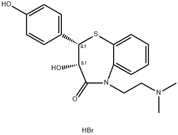 Deacetyl-O-deMethyl DiltiazeM HydrobroMide Structural