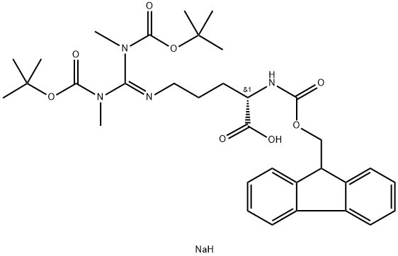 FMOC-SDMA(BOC)2-ONA Structural