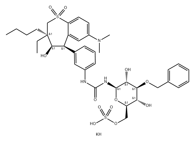 Volixibat potassium Structural