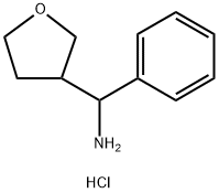 oxolan-3-yl(phenyl)methanamine hydrochloride Structural