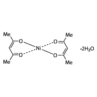 Bis(2,4-pentanediono)nickel dihydrate