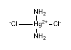 Quecksilber(II)-diamminchlorid Structural