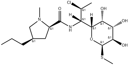 Clindamycin (2R-cis)-Diastereomer Structural