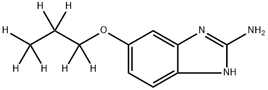 Oxibendazole-aMine-D7 Structural