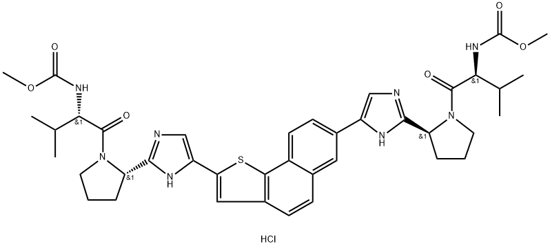 HCV-IN-7 hydrochloride Structural
