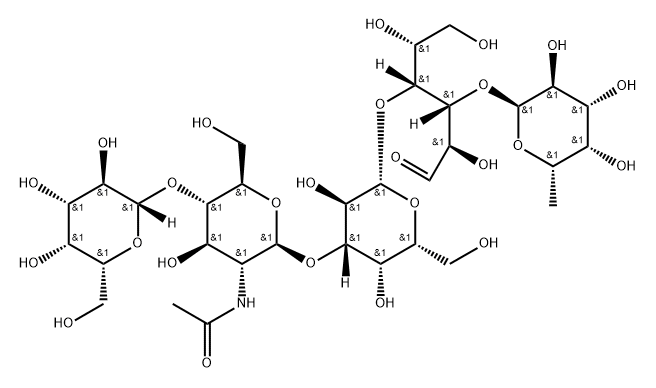 Lacto-N-fucopentaose VI Structural