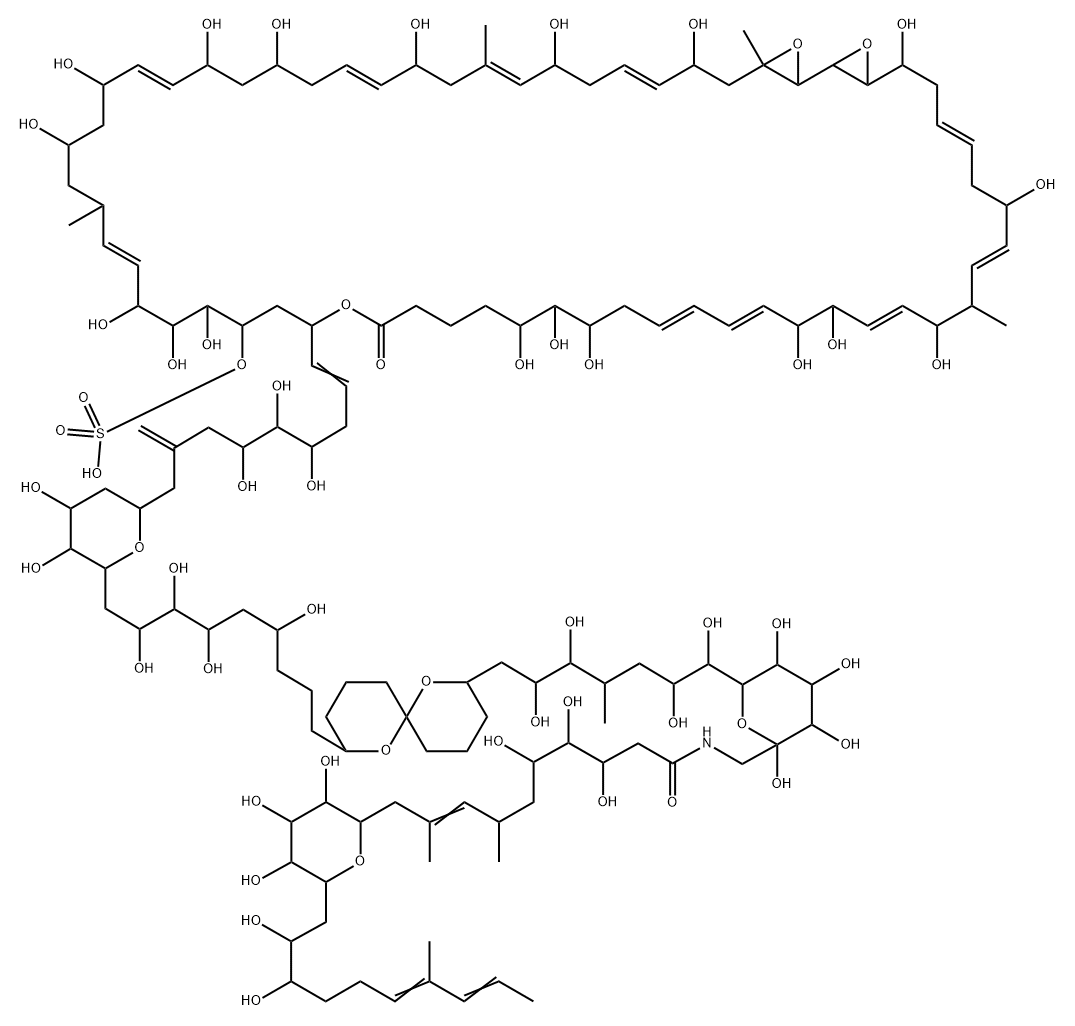 zooxanthellatoxin A Structural