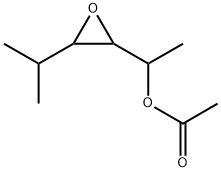 Oxiranemethanol,alpha-methyl-3-(1-methylethyl)-,acetate,[2S-[2alpha(R*),3bta]]-(9CI) Structural