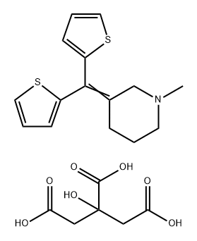 Tipepidine citrate Structural