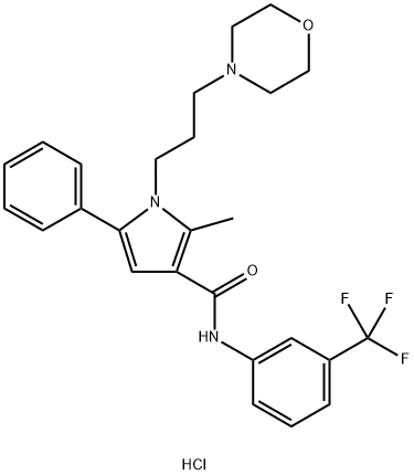 HC 067047 Hydrochloride Structural