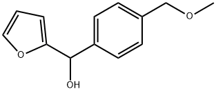 furan-2-yl(4-(methoxymethyl)phenyl)methanol Structural