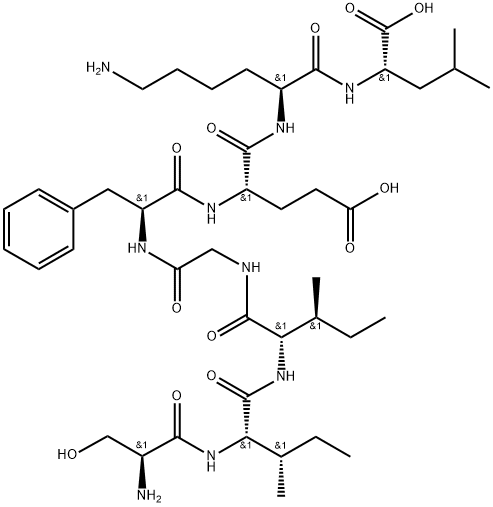 L-Leucine, L-seryl-L-isoleucyl-L-isoleucylglycyl-L-phenylalanyl-L-α-glutamyl-L-lysyl-