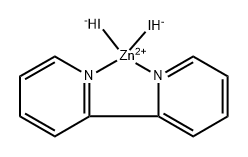 Zinc, (2,2'-bipyridine-κN1,κN1')diiodo-, (T-4)- Structural