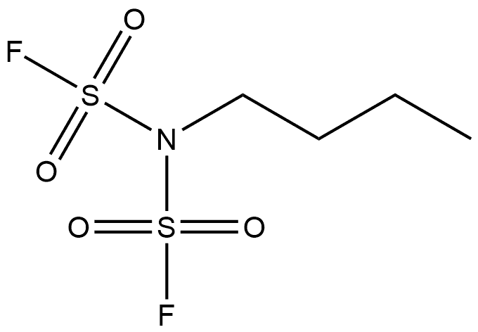 Imidodisulfuryl fluoride, N-butyl- Structural